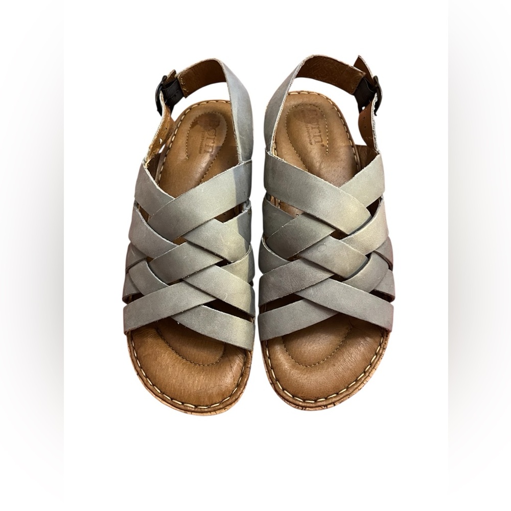 Born Women's Sandals in Gray and Brown